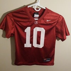 EUC Nike Alabama Jersey #10 sz youth 7